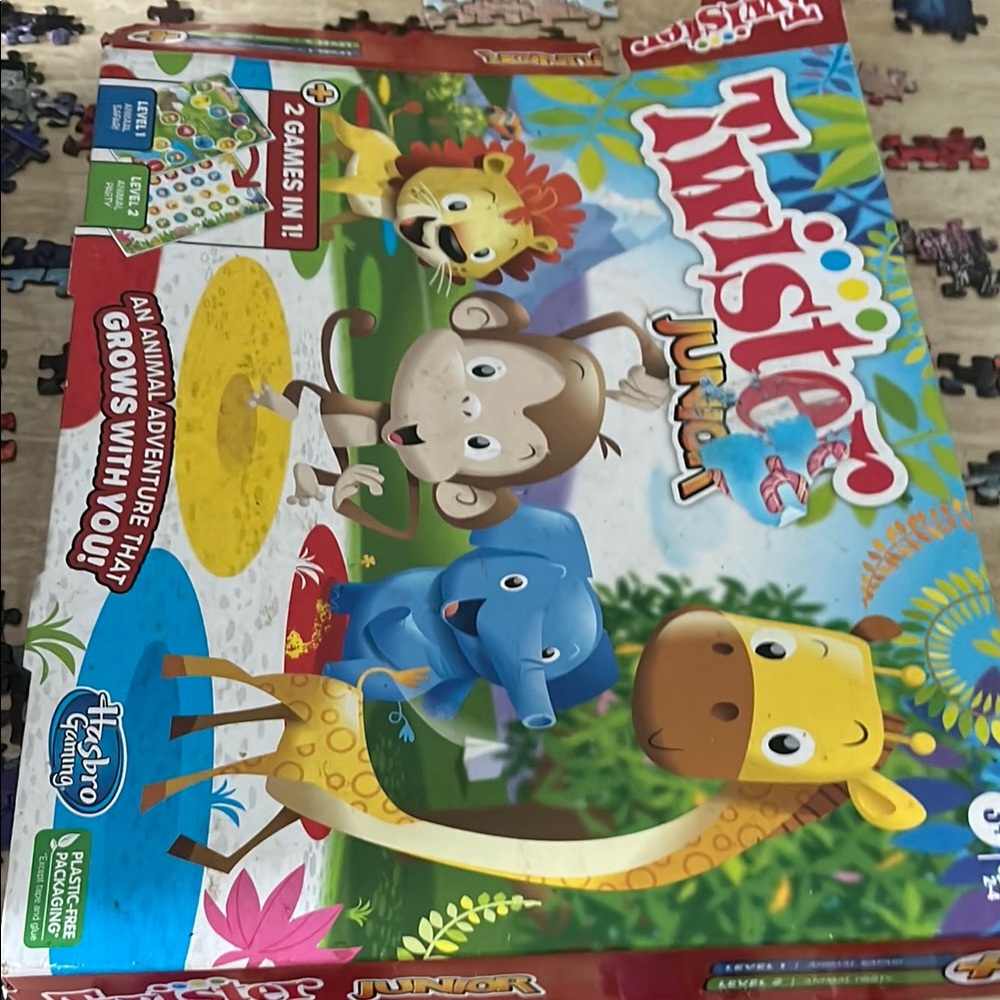 Hasbro Yellow and Blue Puzzle Collection